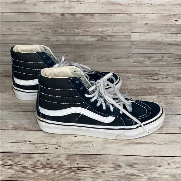 womens black vans high tops